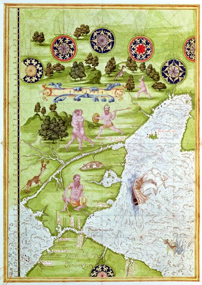 Map of the Magellan Straits, from 